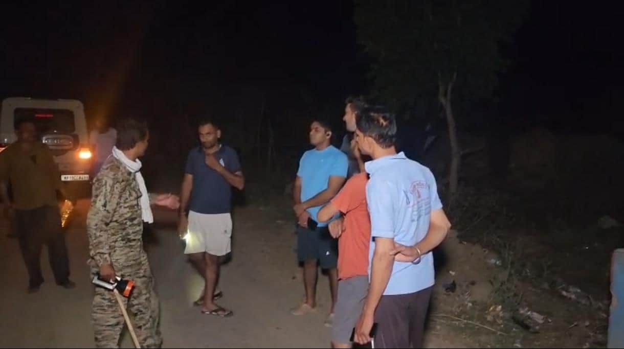 Elephant attacks in Maihar district, camp 3 km from Amarpatan town