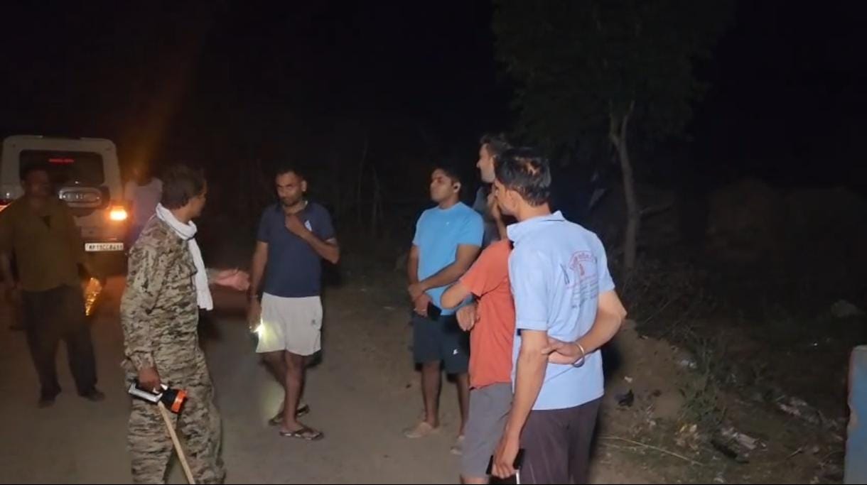 Elephant attacks in Maihar district, camp 3 km from Amarpatan town