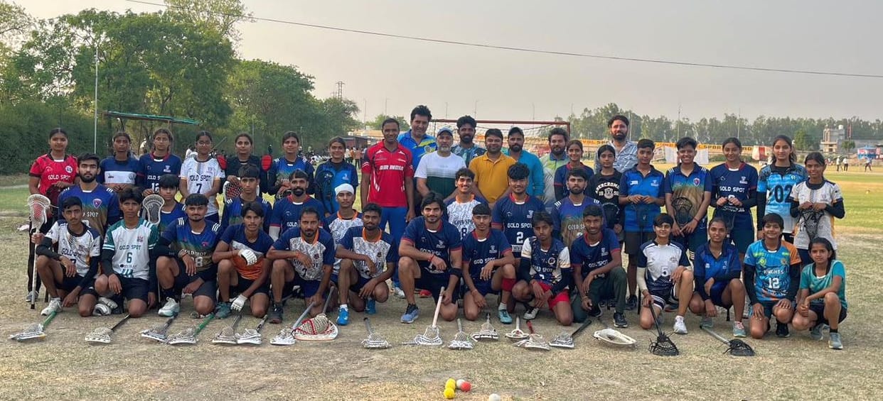 Haryana Lacrosse Teams' Four-Day Training Camp Concludes; Set to Showcase Their Prowess in Himachal