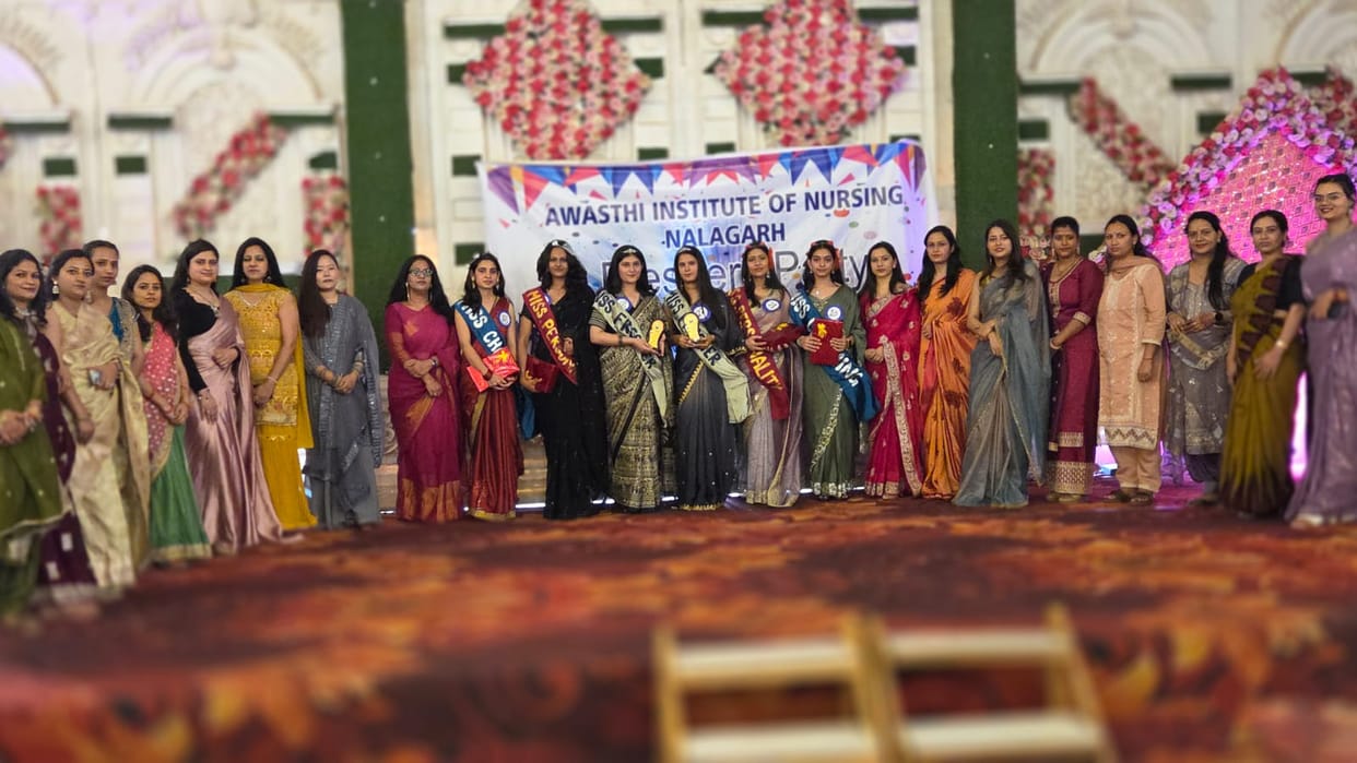 Muskan was crowned Miss and Bhavya was crowned Miss Charming Personality.