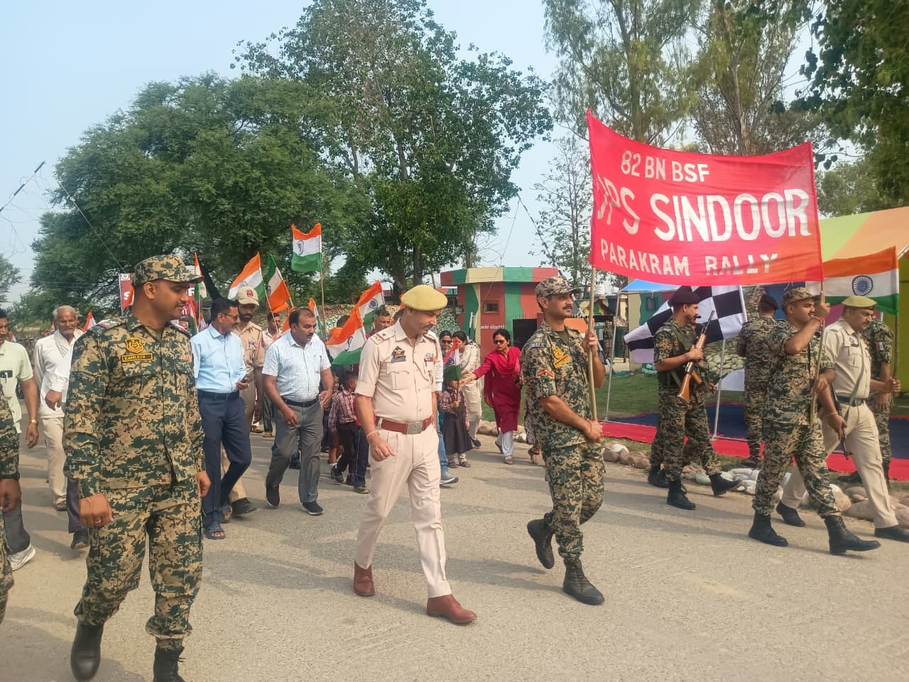 बीएसएफ ने आप्रेशन सिंदूर के एक साल पूरा होने पर निकाली पराक्रम रैली जागरूक पाठक