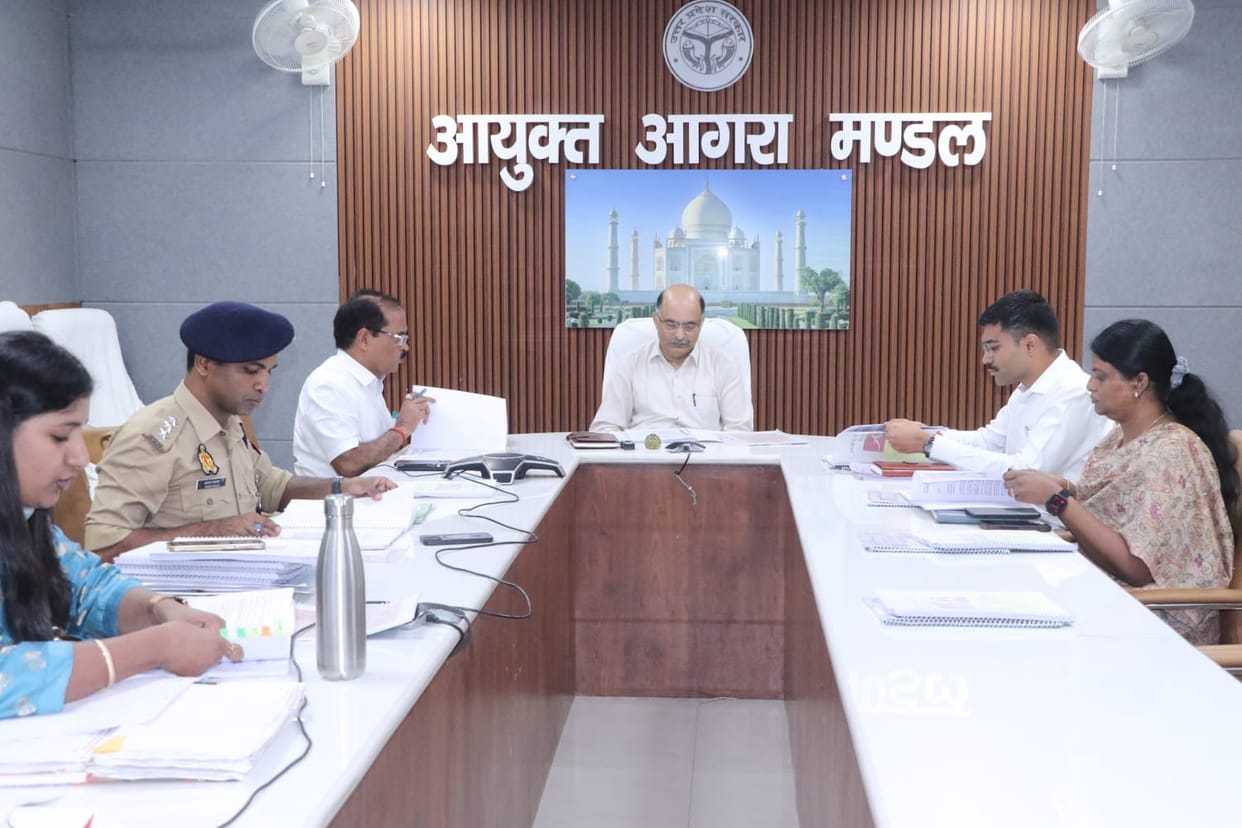 AGRA NEWS SMART CITY TRAFFIC CCTV