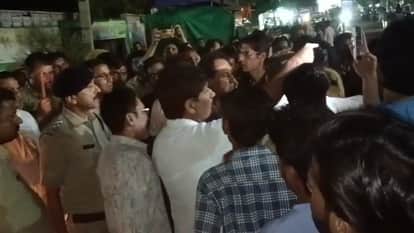 Jhalawar News: Youth Dies During ANTF Raid, Angry Family Protests Outside Dag Police Station