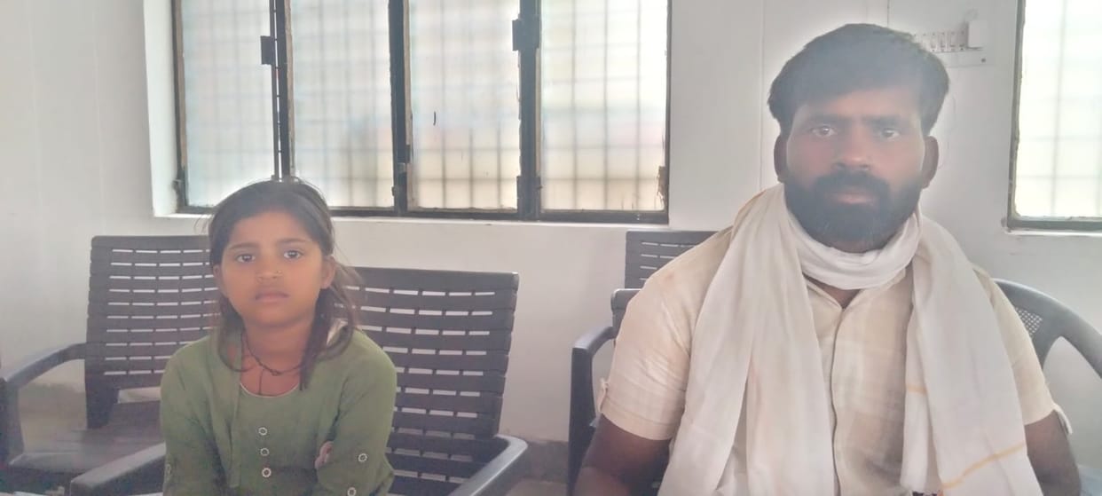 The father burst into tears after receiving financial assistance...