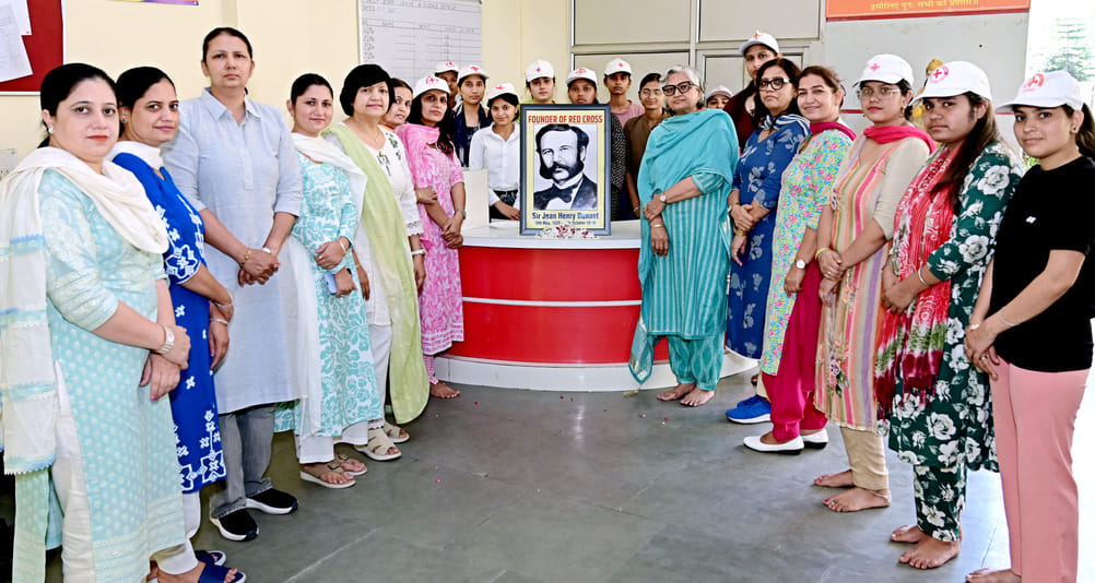 World Red Cross Day celebrated at Tikaram Girls College
