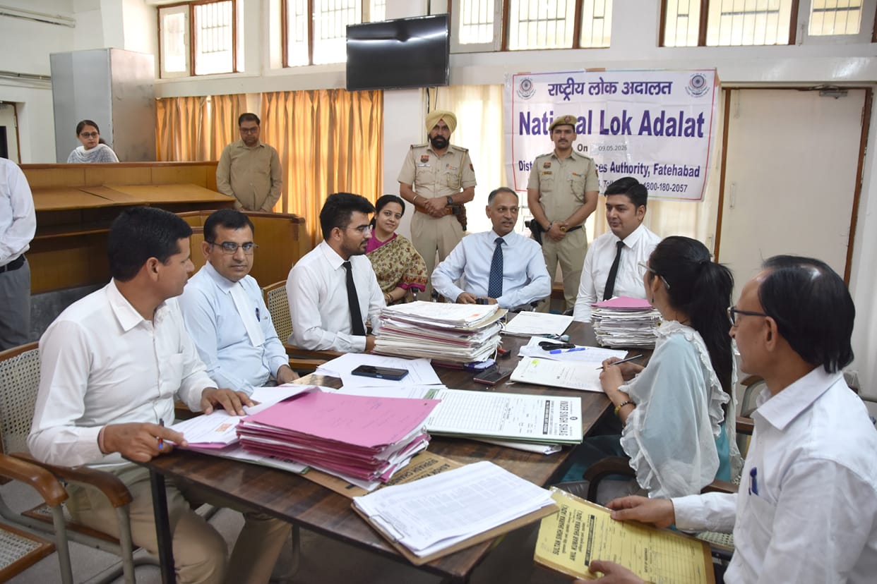 12,535 cases settled in National Lok Adalat