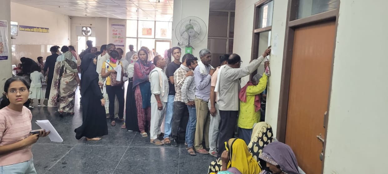 Cases of viral fever and diarrhea rise alongside the heat.