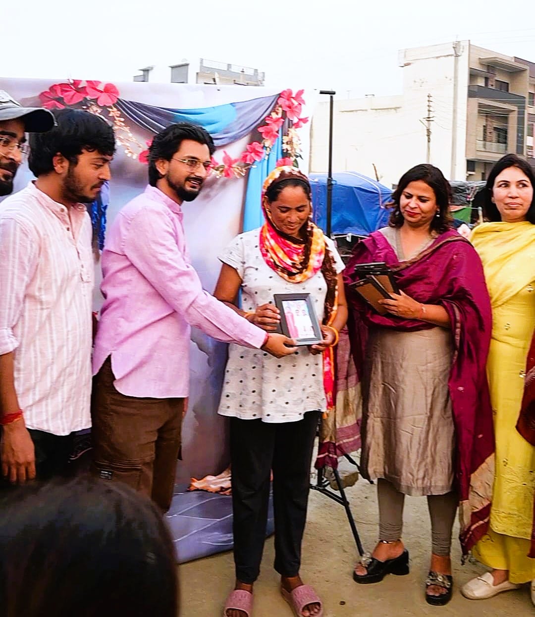 Mother's Day celebrated in slum area
