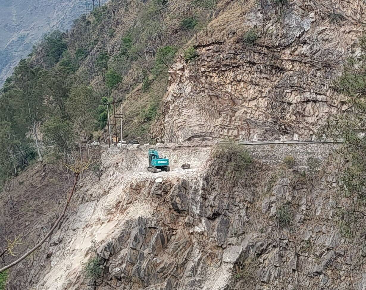 Construction of steel bridge on Pashada Khad on NH-5 begins