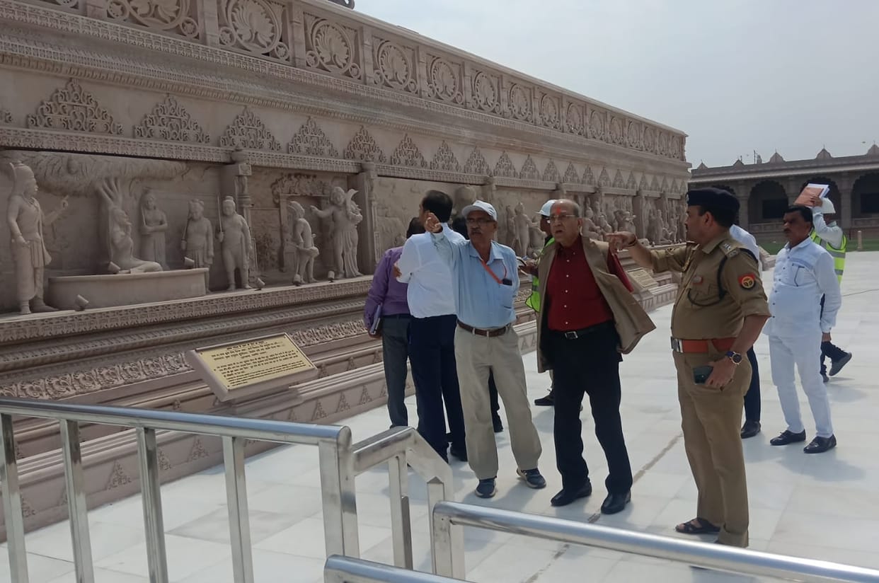 30% of the construction work on the Ram Temple's boundary wall has been completed