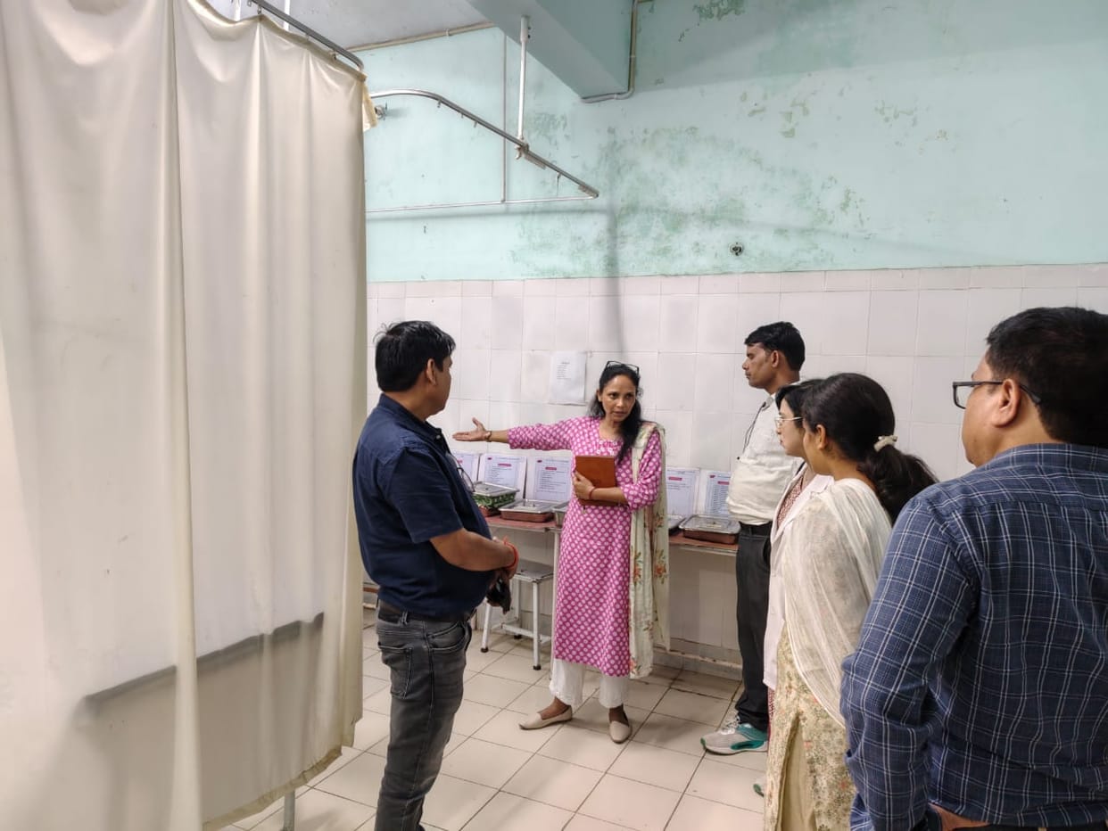 The state team of the Health Department inspected CHC Mithora.