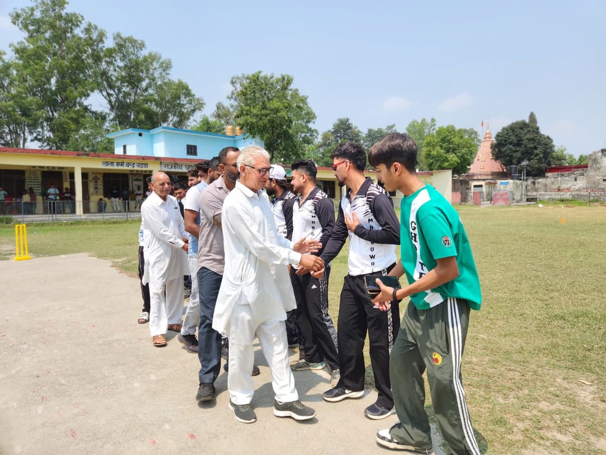Rural cricket tournament shows enthusiasm, players get encouragement