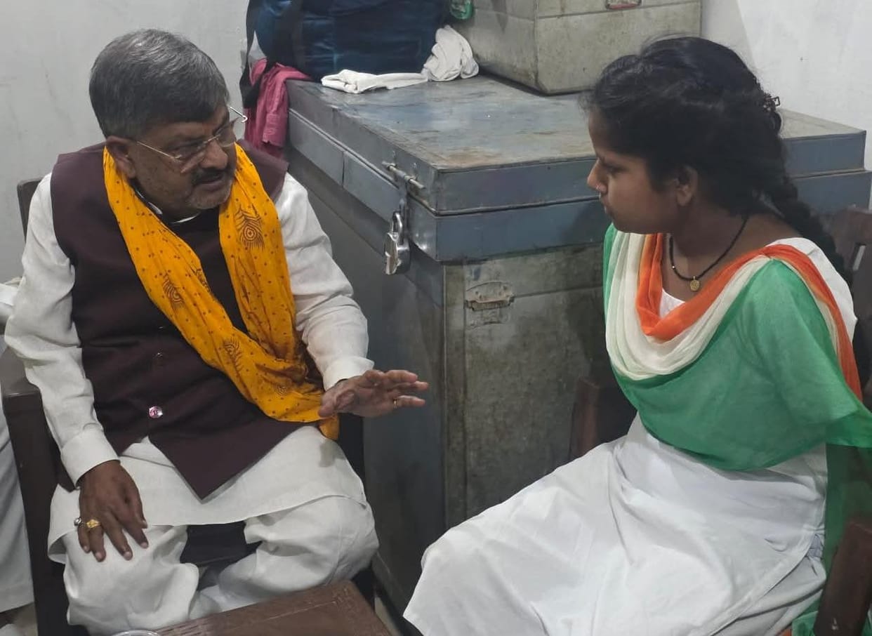 Shivani Passes Intermediate Examination by Writing with Her Feet