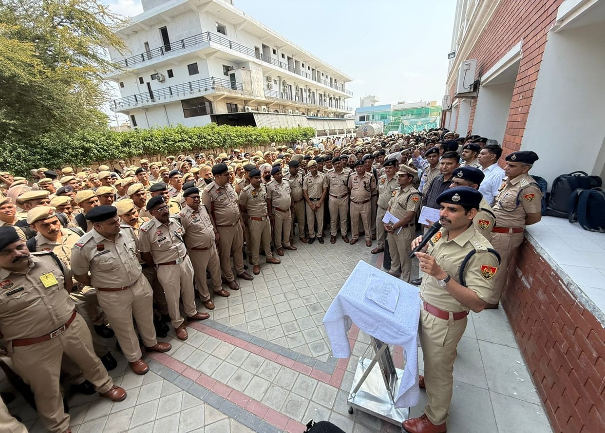 One thousand police personnel will take charge of security