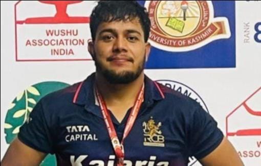 Kulwant of Solan won bronze medal in All India Inter University Wushu Championship