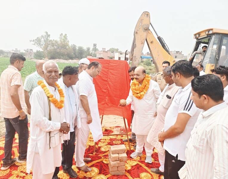 One rainwater drainage project, inaugurated twice