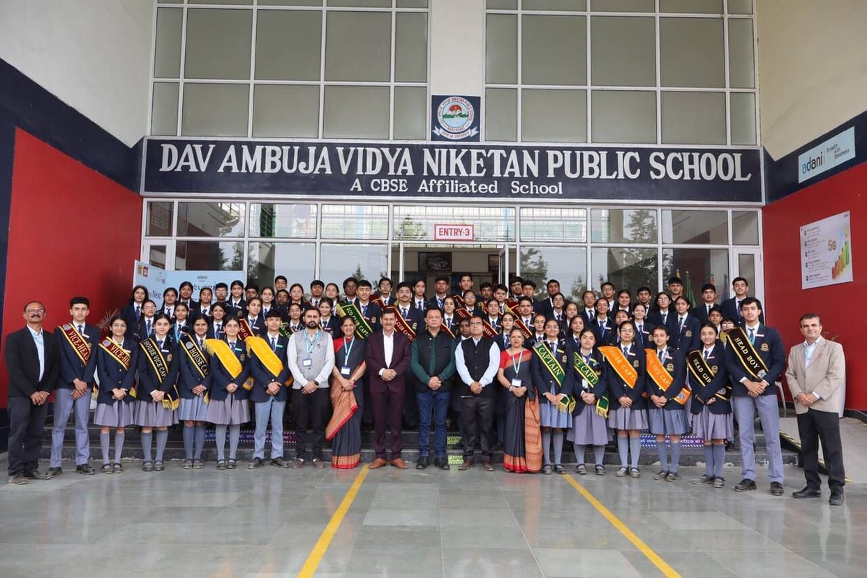 Vrinda was elected head girl and Somank Chandel was elected head boy.