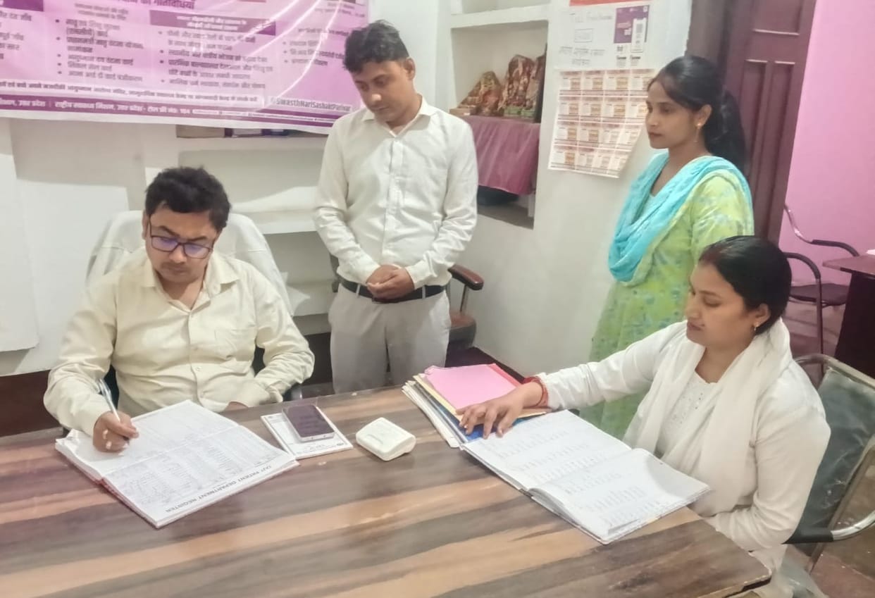 Patients are not being examined at public health fairs, there are doctors but no lab technicians.
