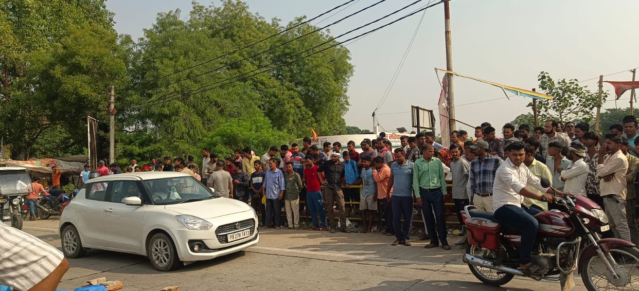 A young man's body was split in two after colliding with a dumper, resulting in his death.