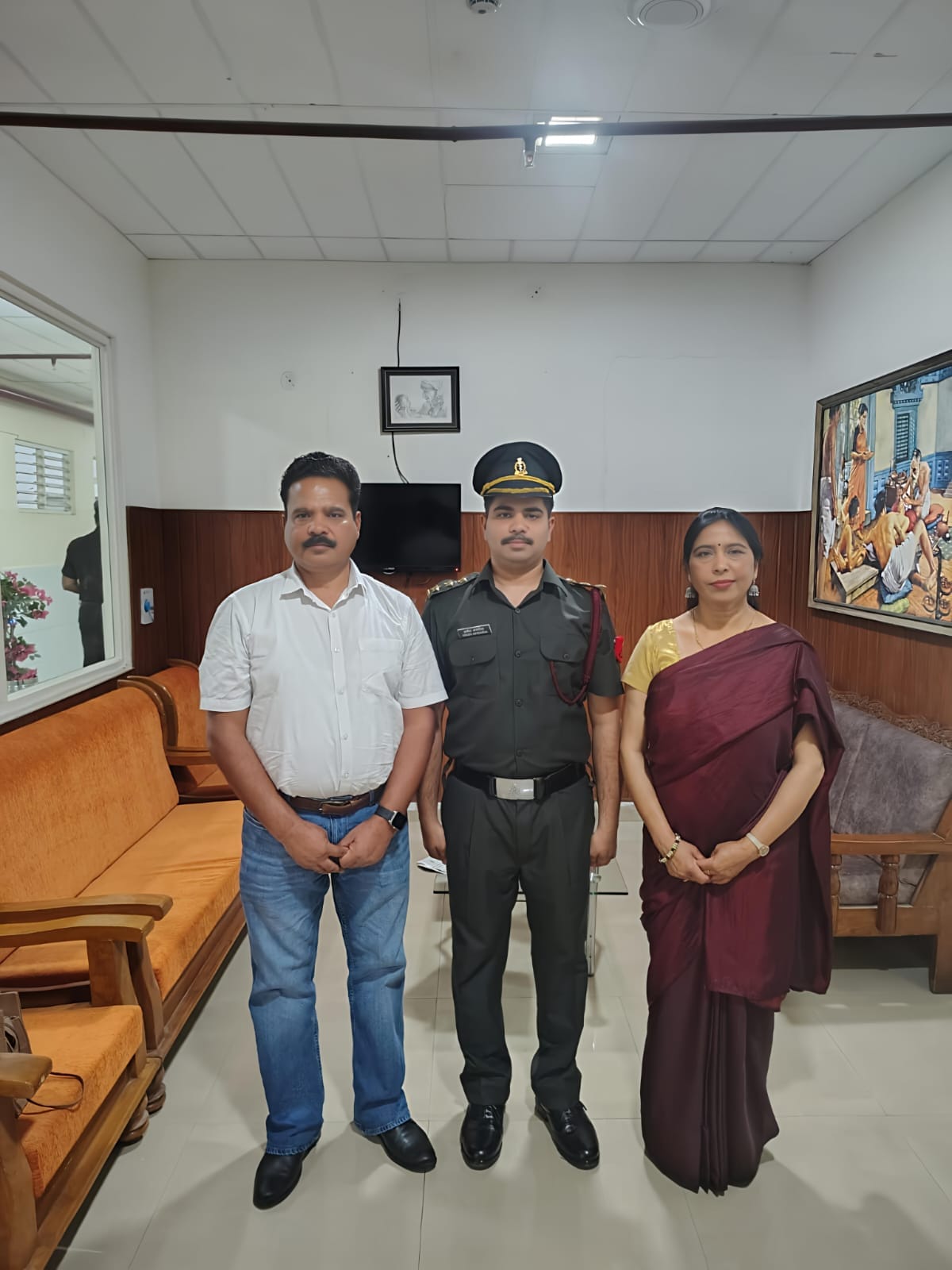 Dr. Anish Angaria of Nagrota Bagwan became Captain in the Army
