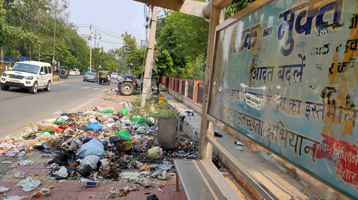 sanitation workers on strike