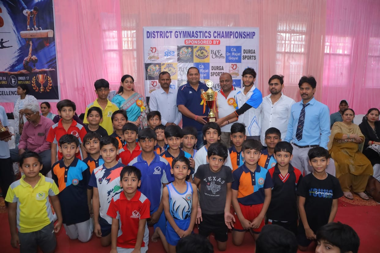 750 athletes showed their strength in gymnastics and won prizes.