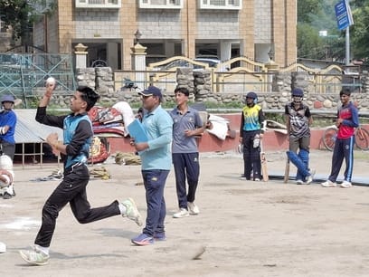 District Cricket Association selected players for the team