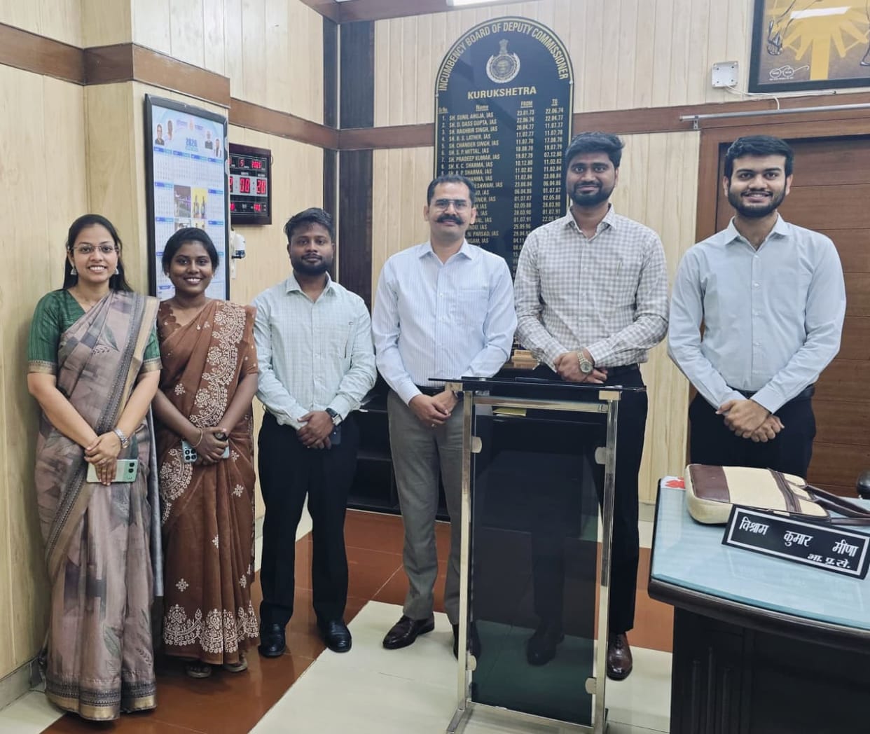 ICAS trainees undertook a three-day tour under the vocational training programme