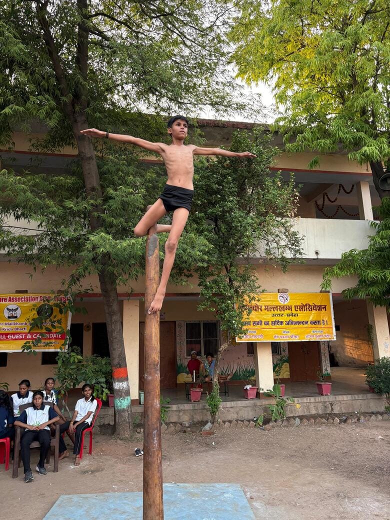 Dev won gold, Shiva won silver in Mallakhamb