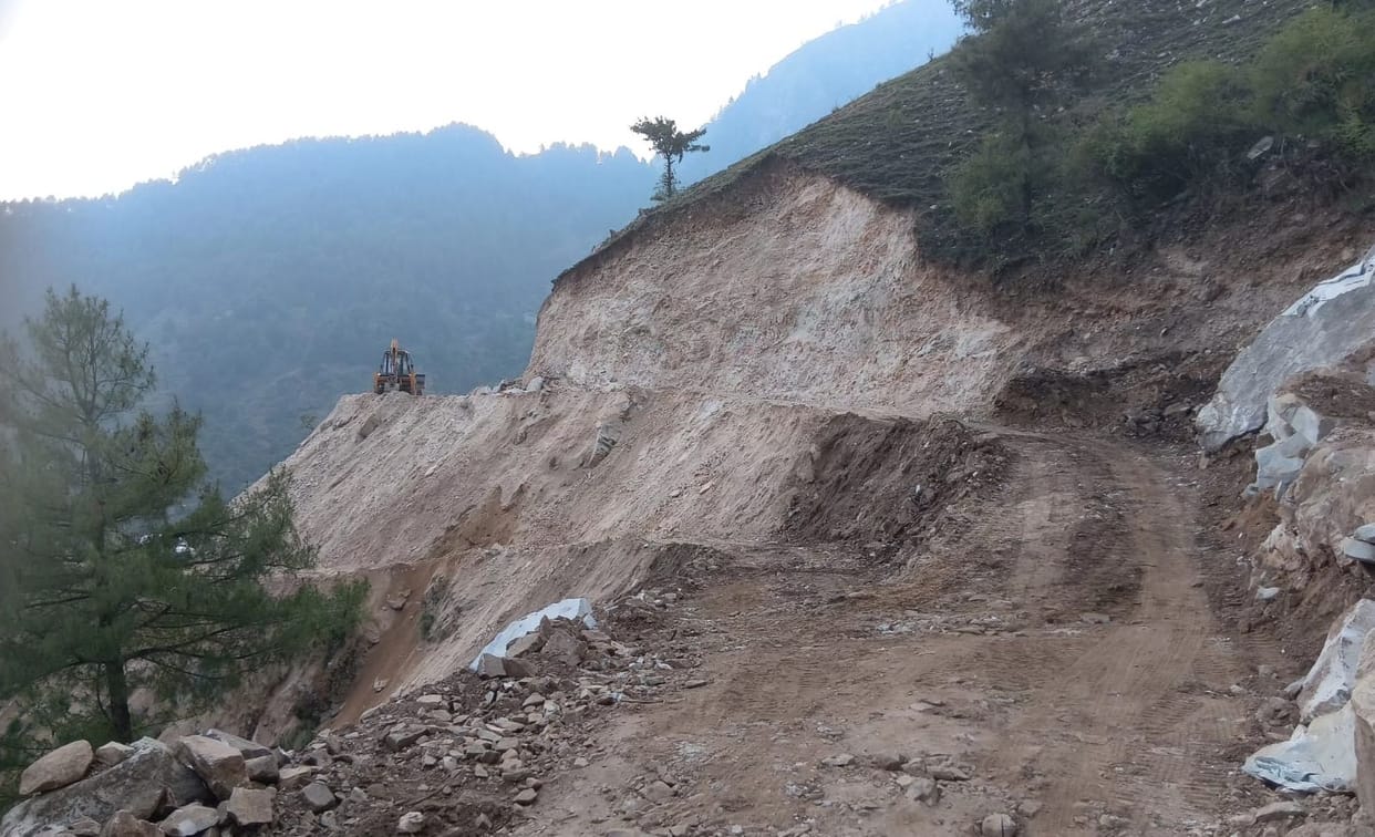 Vehicles will soon run on the Sanei-Shandal-Bahlidhar road