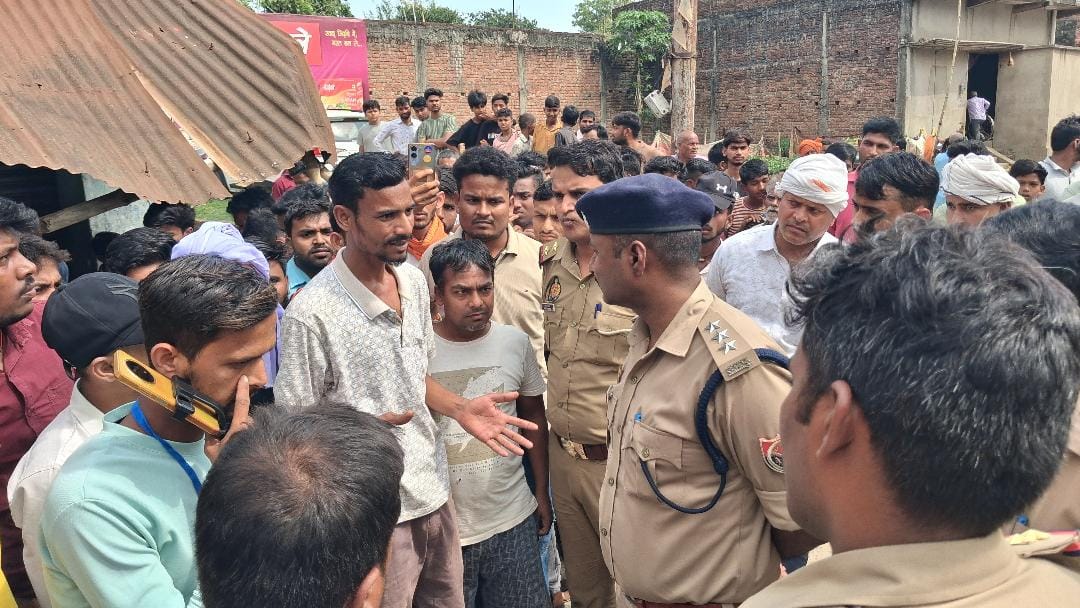 Three people were arrested after a dispute broke out at the temple boundary.