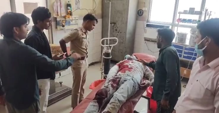 A young man was shot in a land dispute and referred