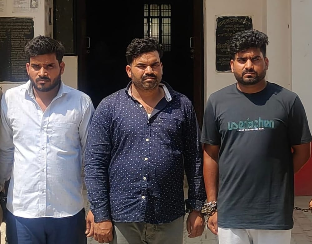 Three Accused of Assaulting Police Arrested