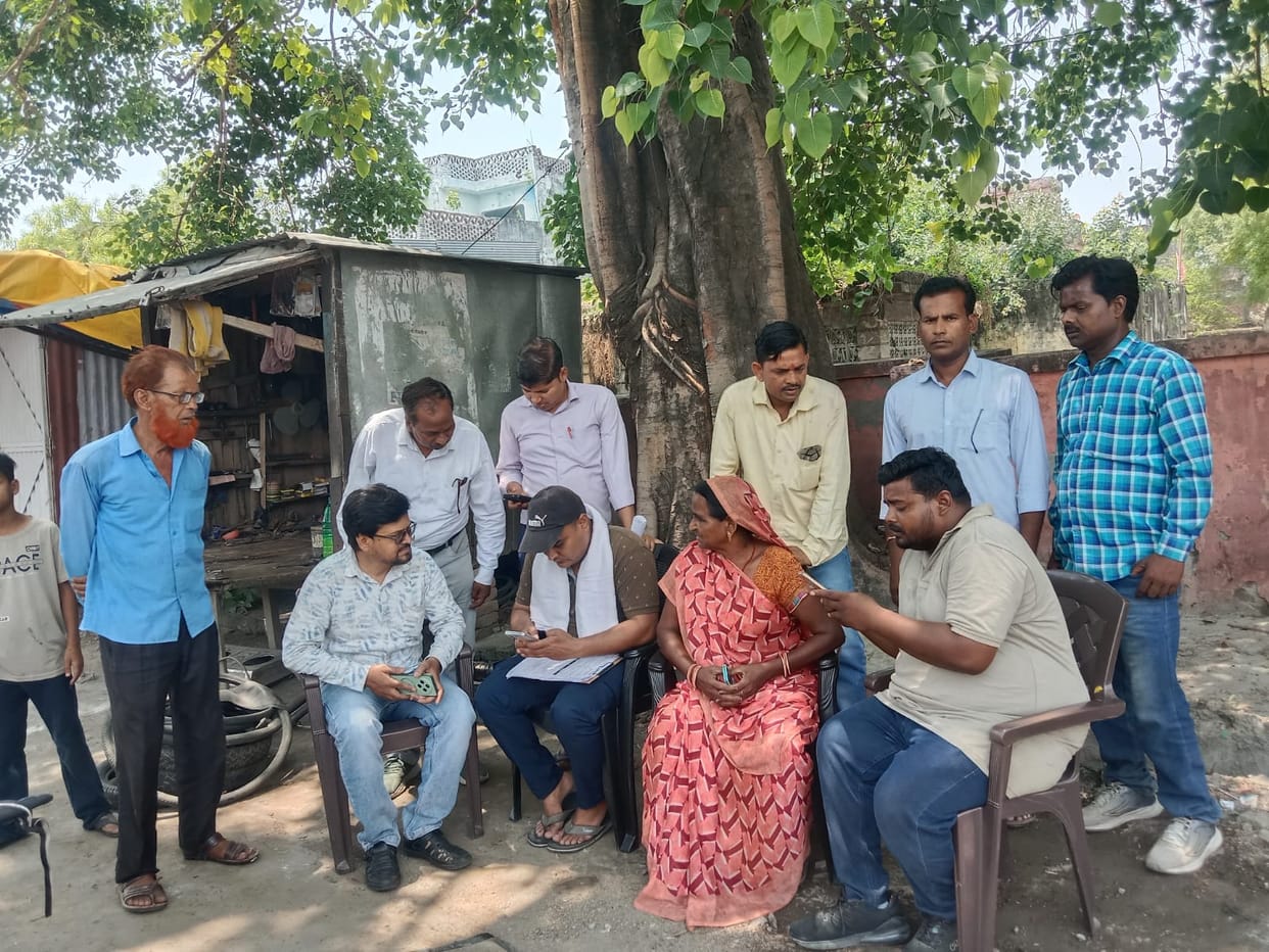 Self-enumeration work is being done by setting up camps in the wards