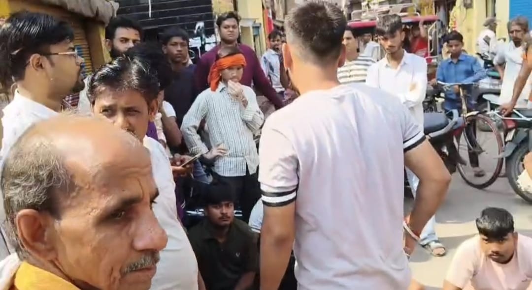 A calf was crushed by a truck, and Hindu security forces took to the streets.