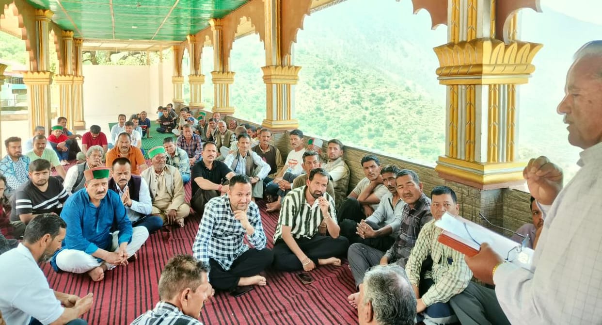 A blueprint was prepared in the meeting regarding Shrimad Bhagwat Katha and Devthi tour