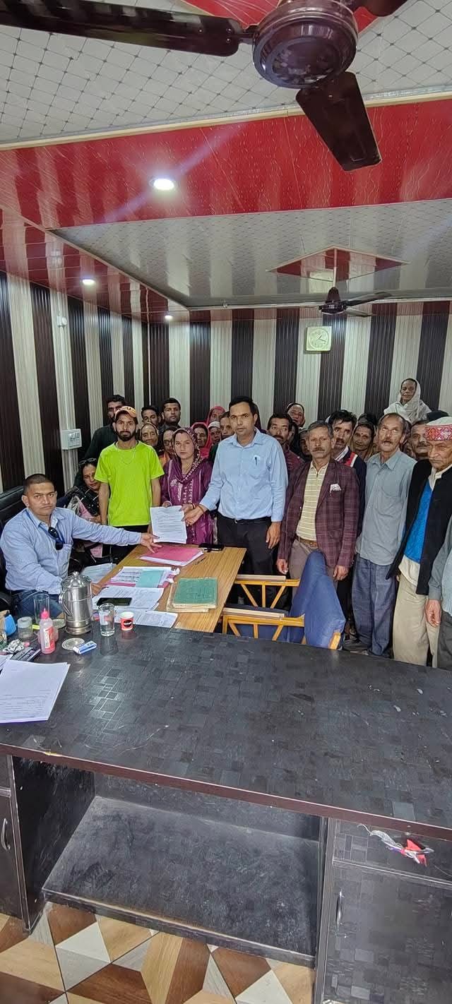 Ward member elected unopposed from Bedhan ward
