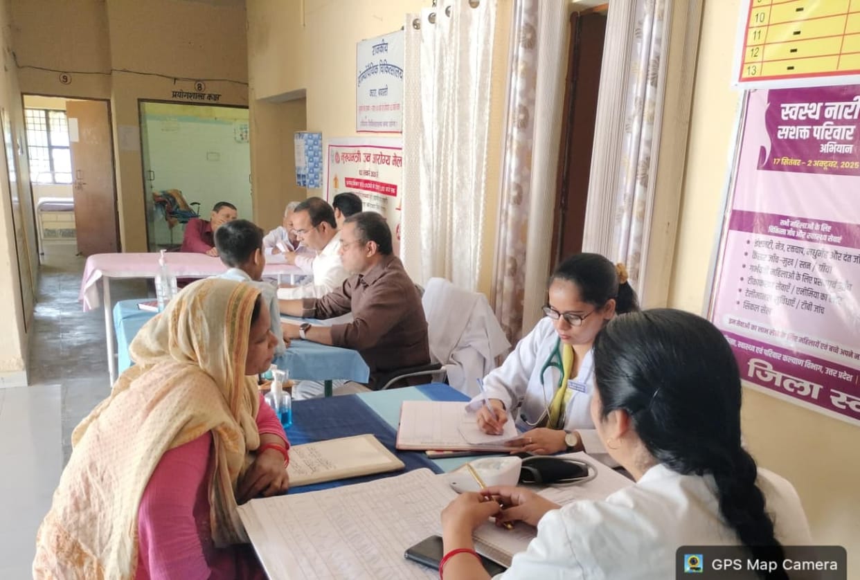 Patients with fever and skin diseases were more in the fair