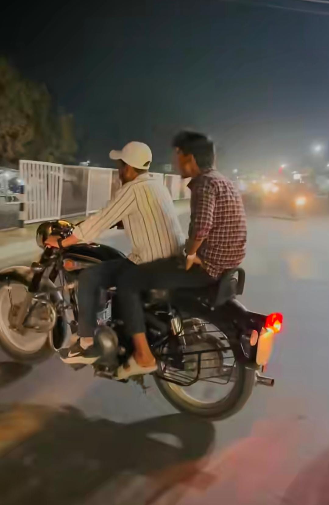 People get scared by the sound of the bike like firecrackers and explosion.