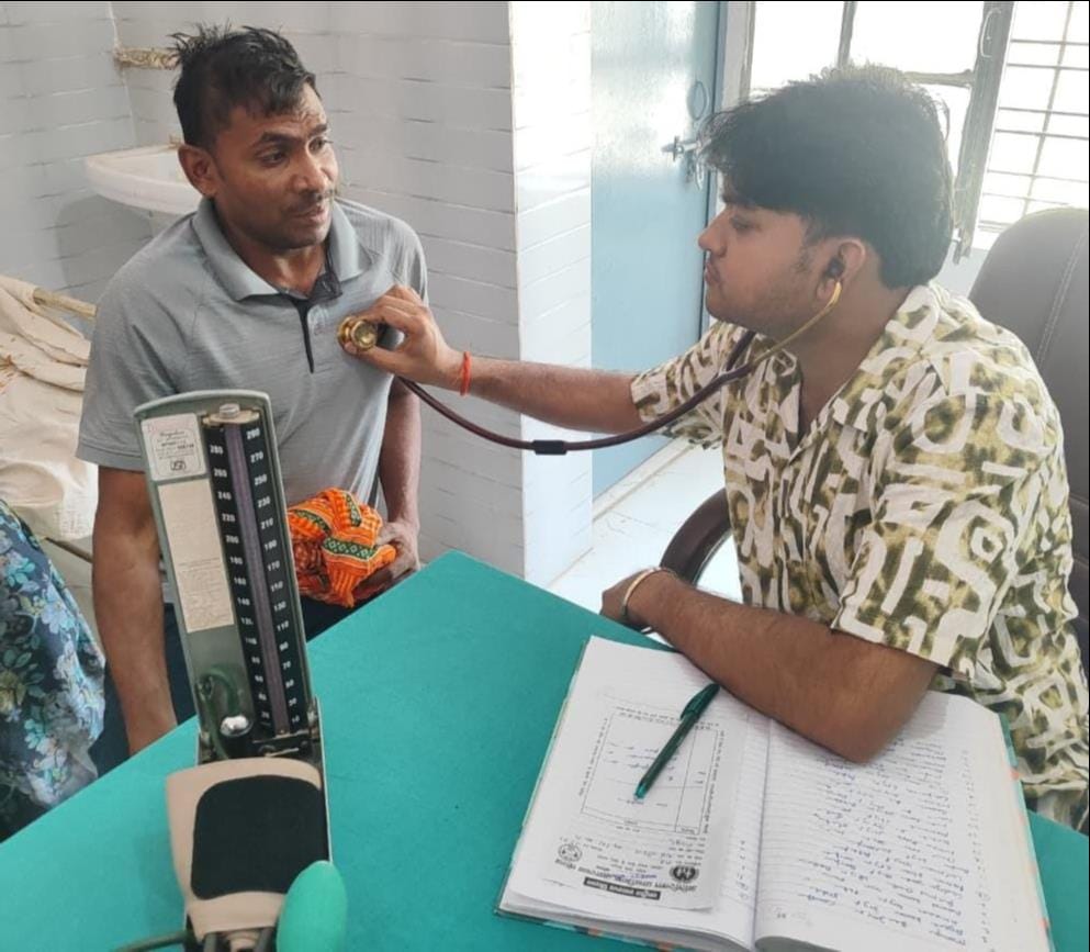 Camps were organized at 81 health centers, 687 people came for treatment.