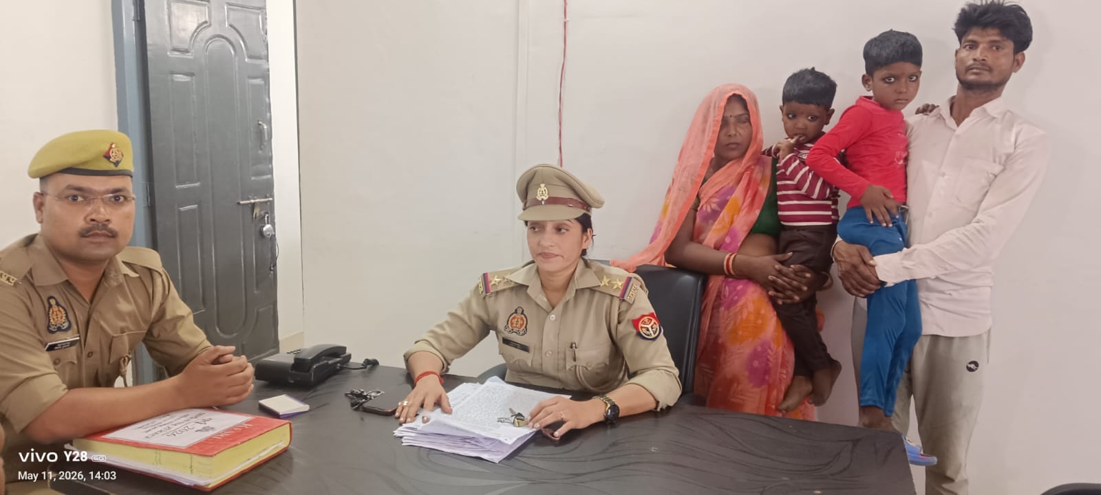 पुलिस परामर्श केंद्र में समझौते के बाद एक हुए दंपत्ती