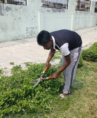 Children and women were sensitized to gardening