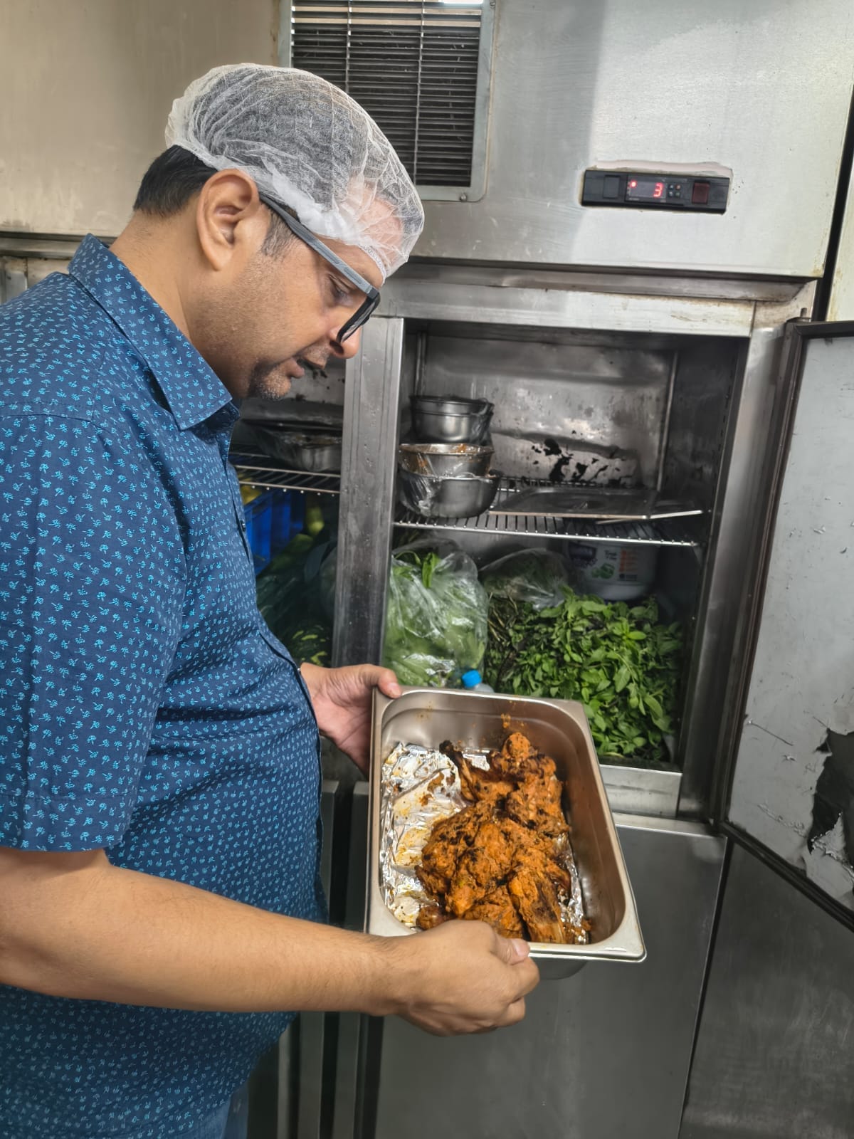 The restaurant was also able to provide a test report of the water used in the food