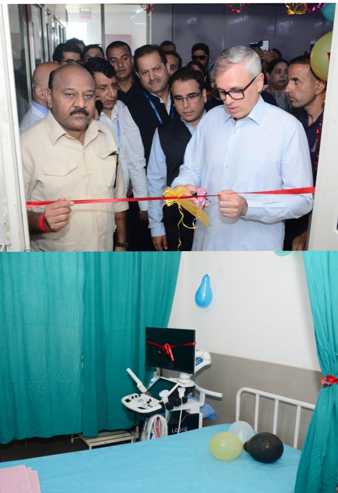 Srinagar, CM Umar Abdullah, JLNM Hospital, Inauguration