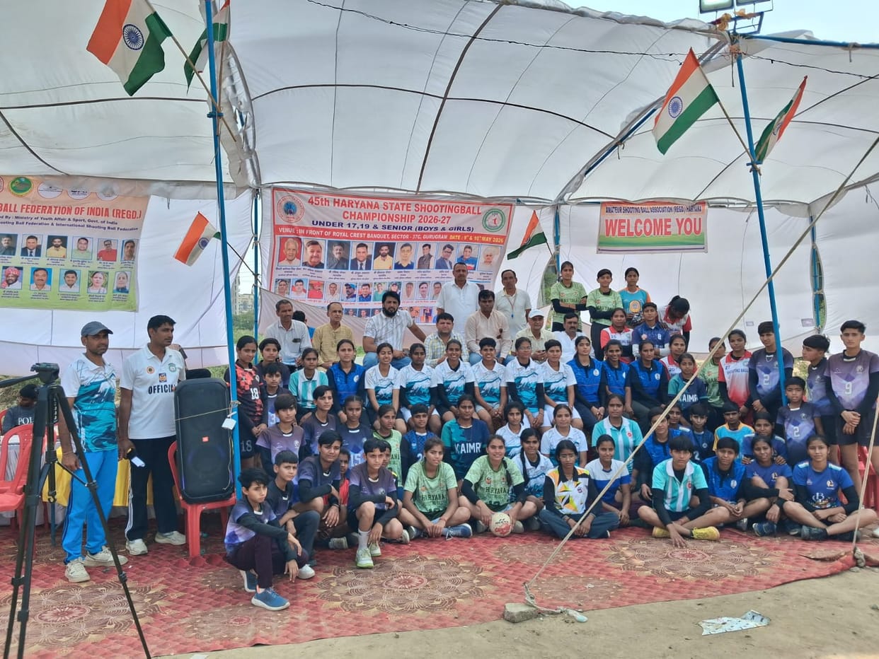 Sub Junior Haryana team leaves for Telangana for National Championship
