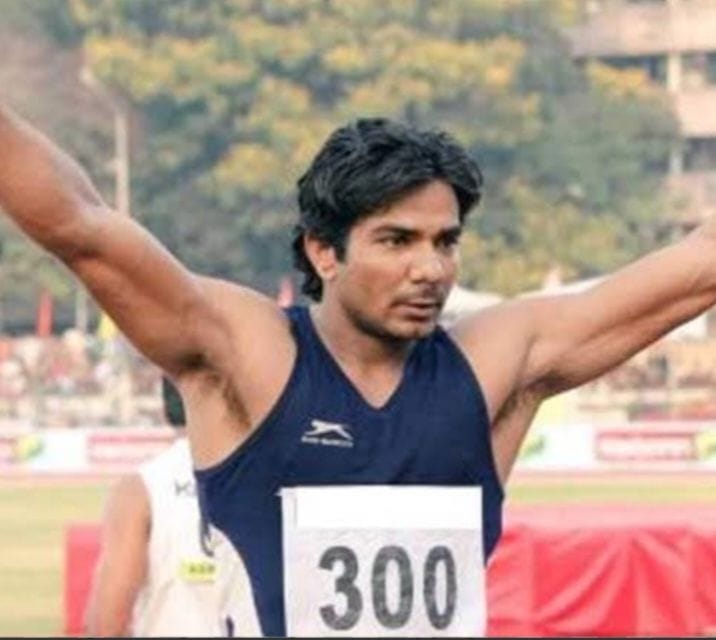 Dharamveer of Rohtak first in 200 meter race held in Sangrur