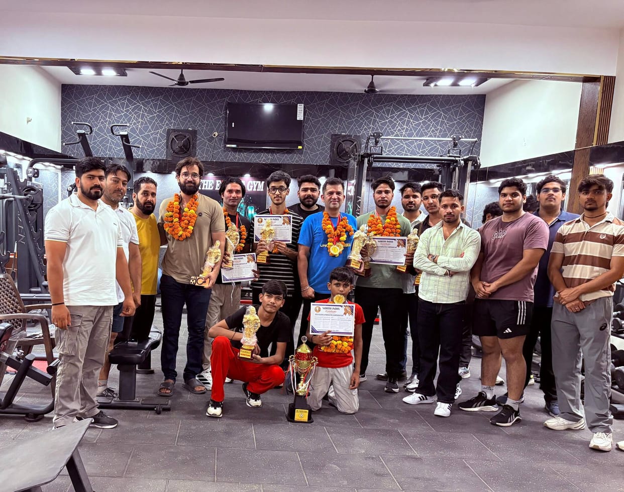 Nine-year-old Ayan won the Strong Man title at the North India Championship.