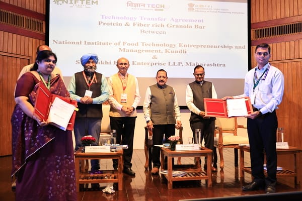 NIFTEM's 23 technologies in food processing included in the Science Collection