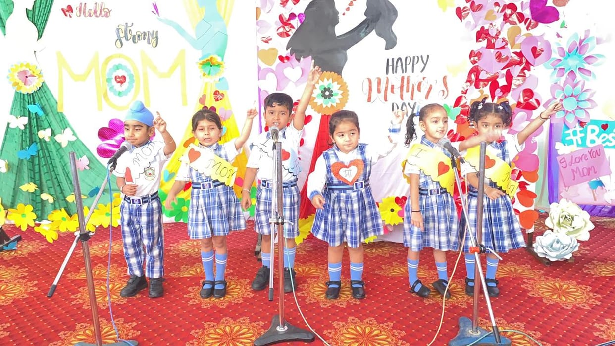 Greenland Public School celebrated Mother's Day with great enthusiasm