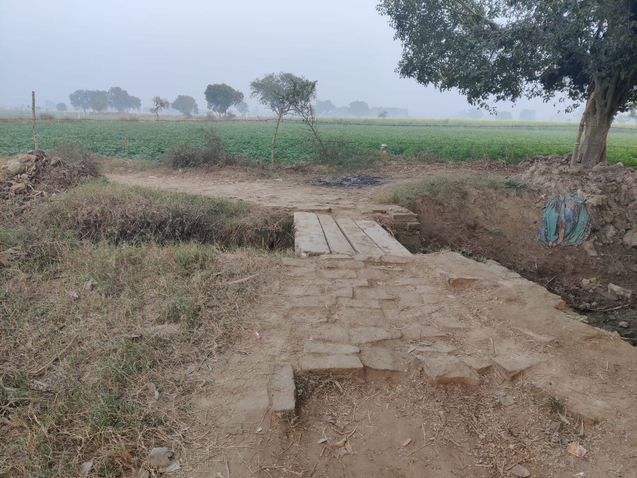 Villagers distressed after culvert on Hiraunda Minor collapses.